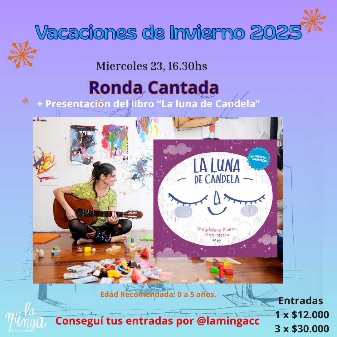 Ronda Cantada  + Presentación del libro “La luna de Candela”