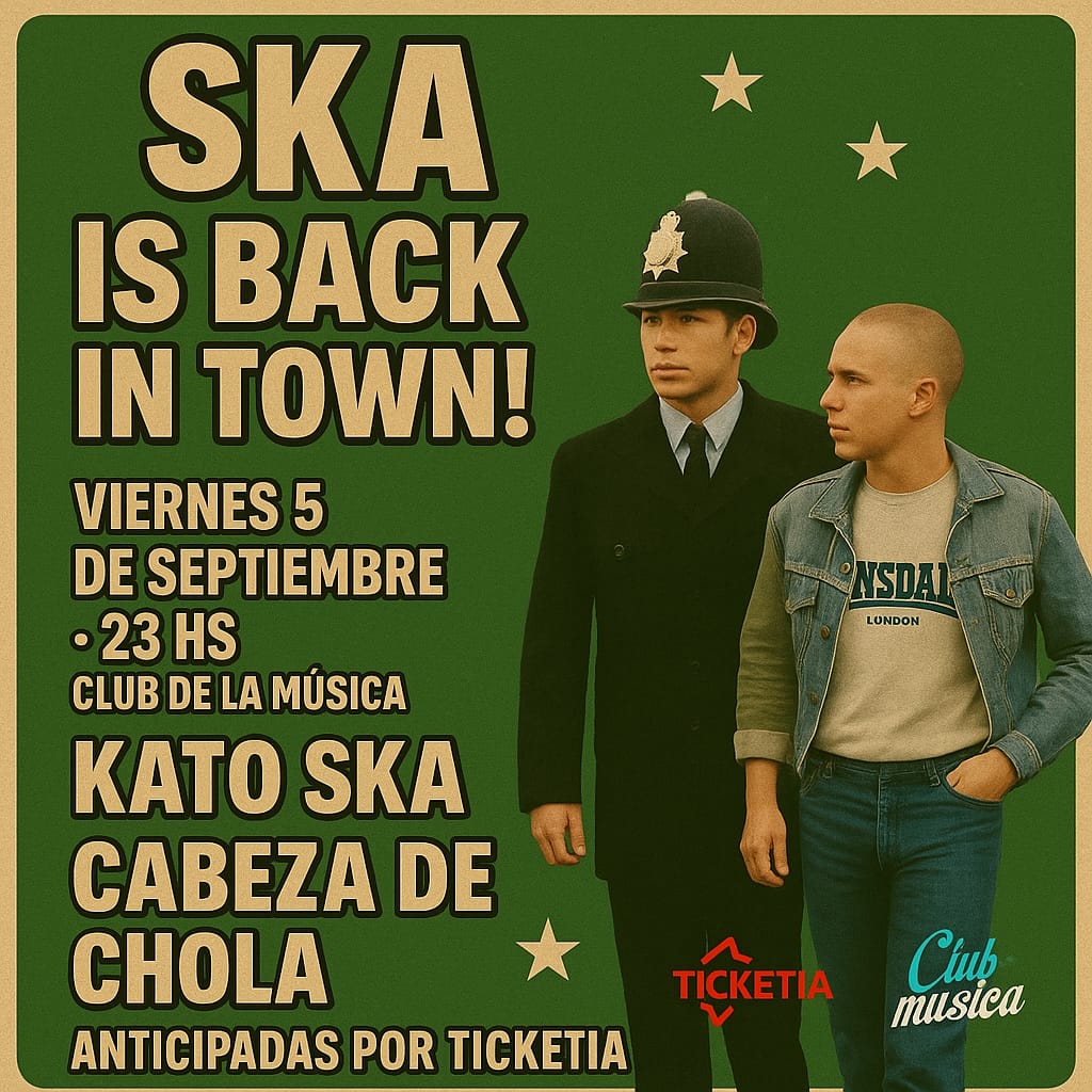 SKA IS BACK IN TOWN!: Kato Ska + Cabeza De Chola