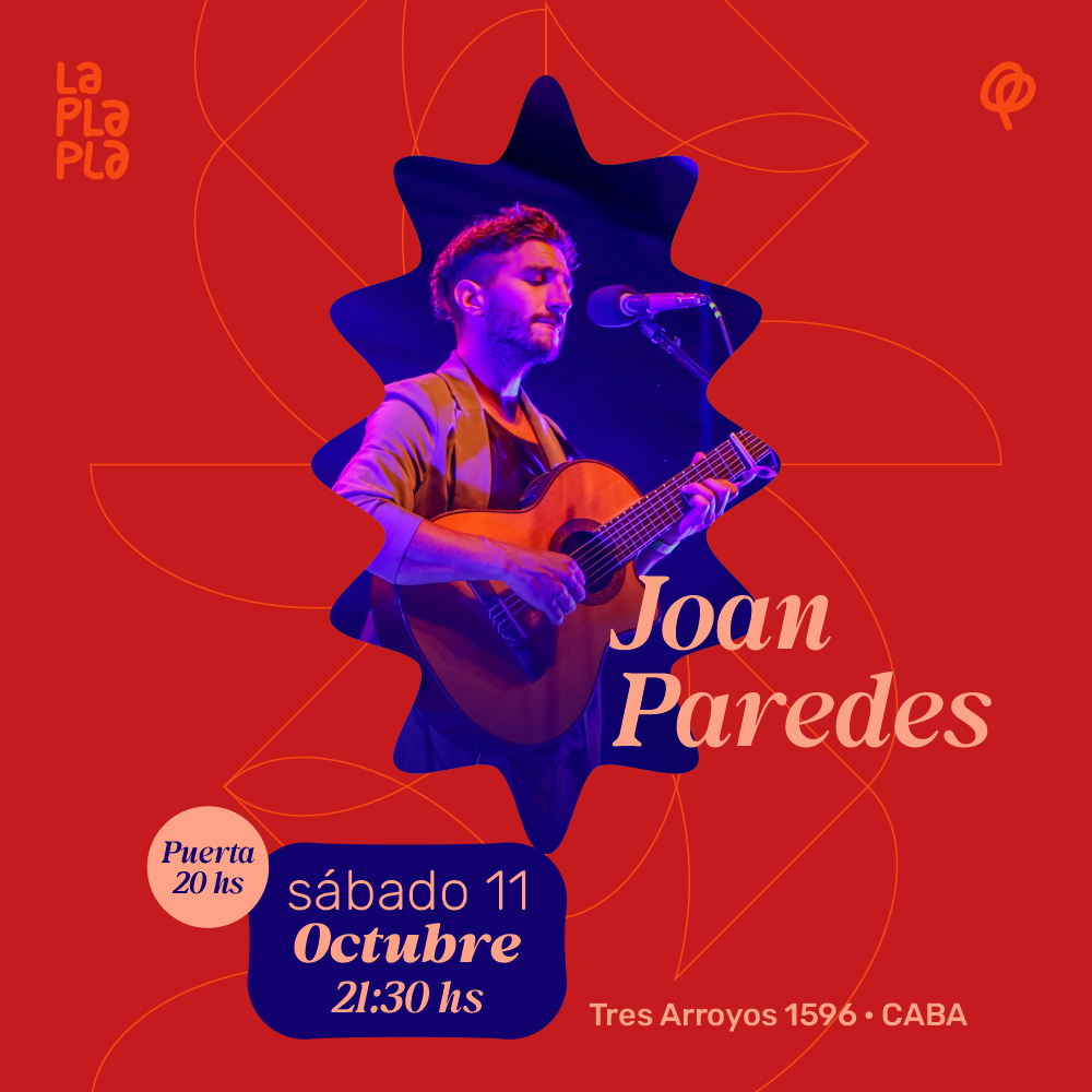 Joan Paredes en Concierto
