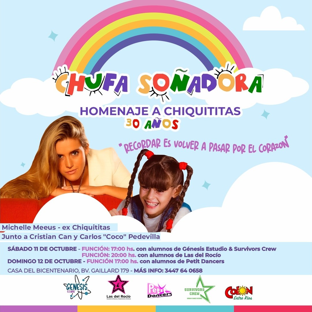Chufa Soñadora: Homenaje a Chiquititas 30 años