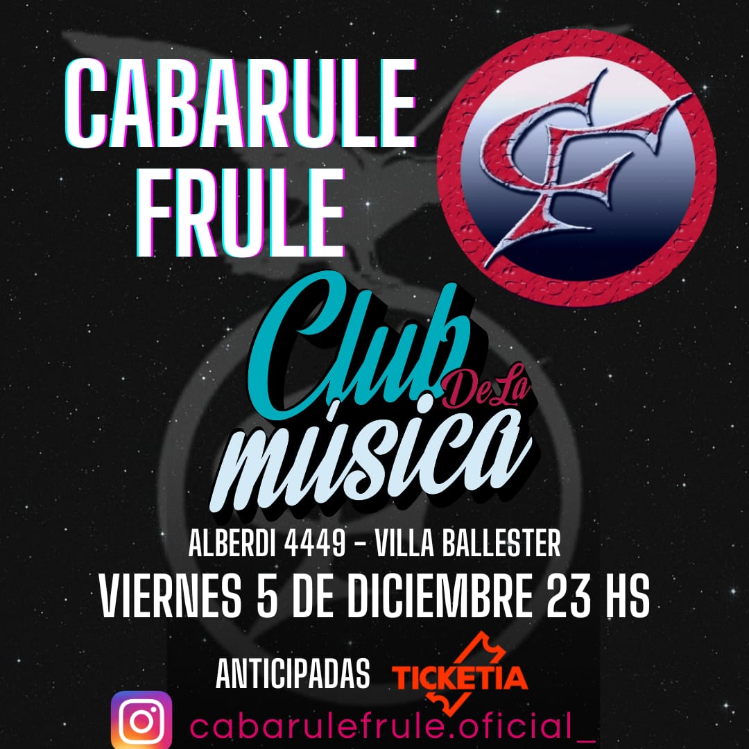 CABARULE FRULE EN VIVO