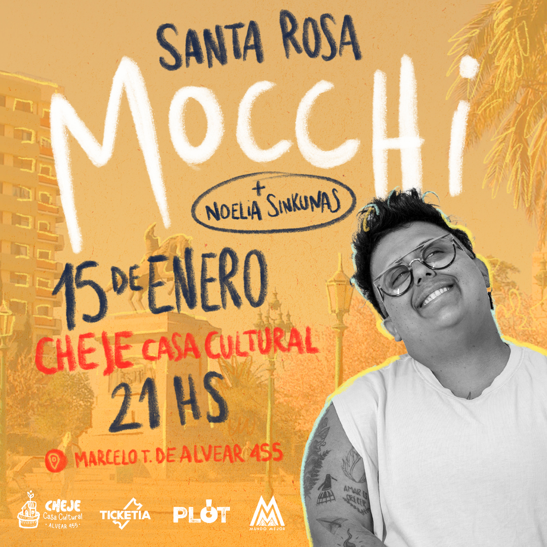 Mocchi y Noelia Sinkunas en Santa Rosa