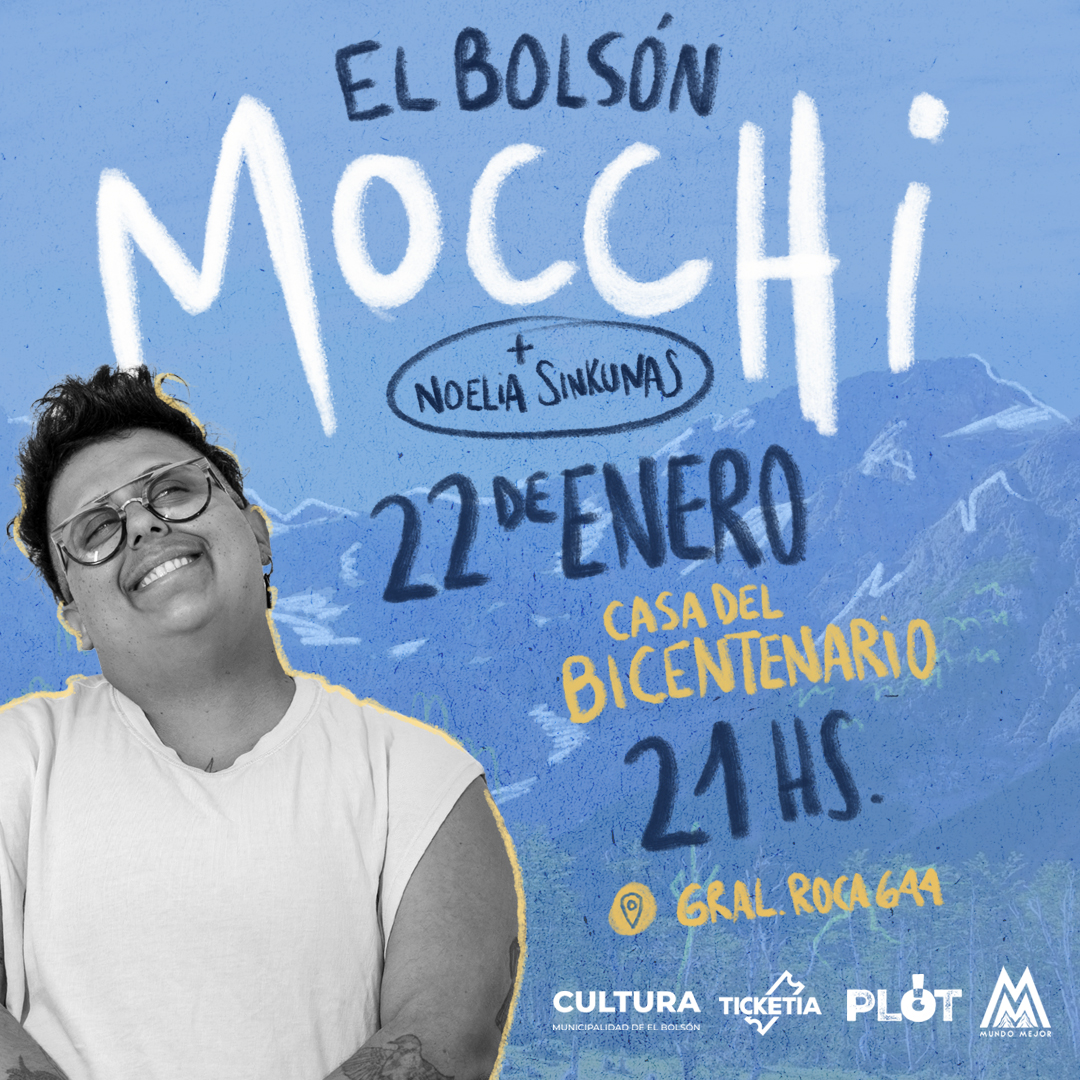 Mocchi y Noelia Sinkunas en El Bolsón