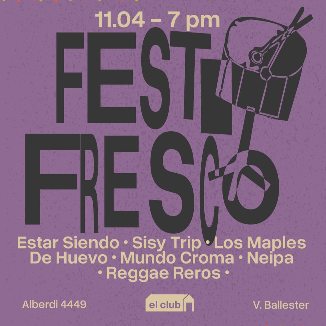 Festi Fresco en el Club De La Música