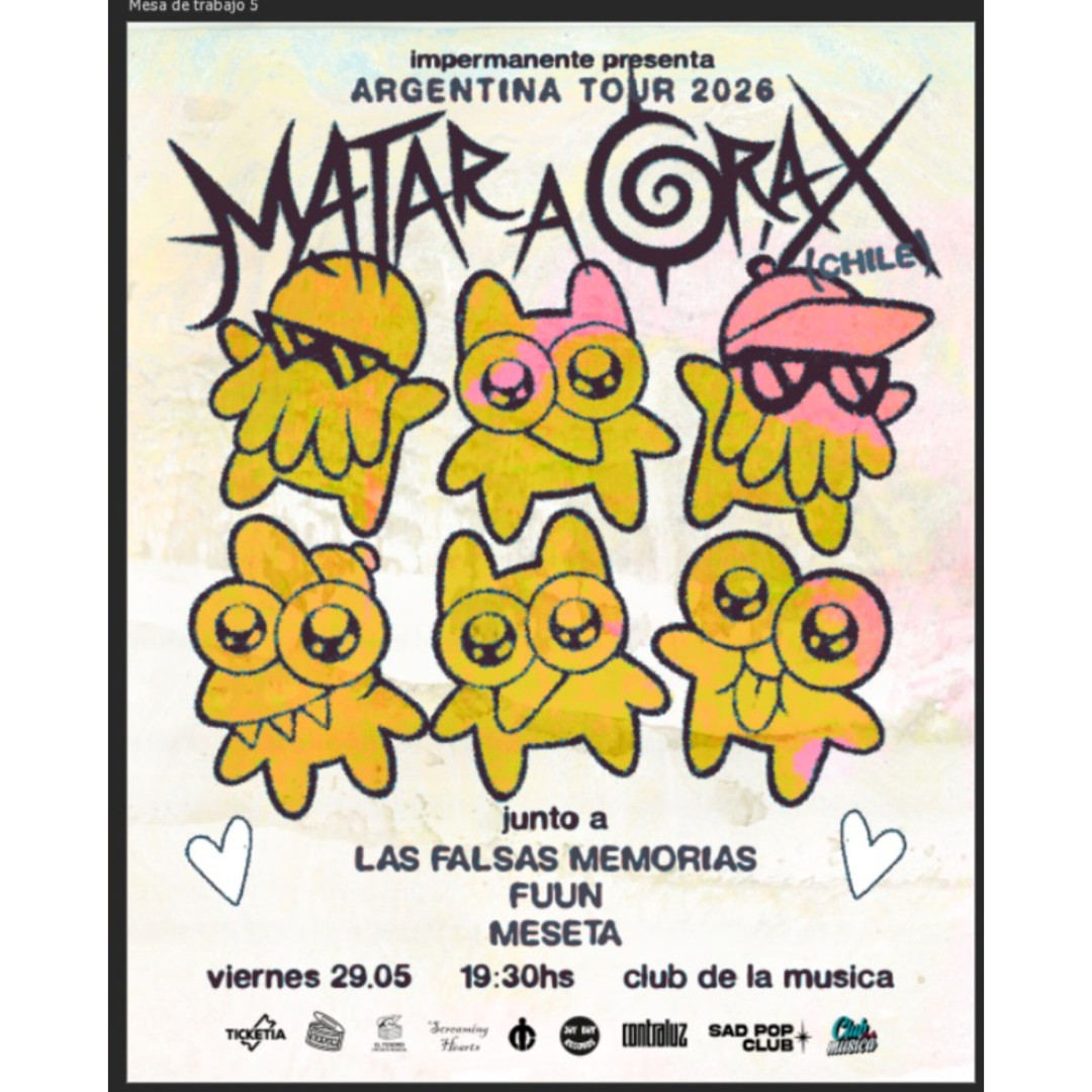 Matar a Grax (Chile) + Meseta + Fuun + Las Falsas Memorias