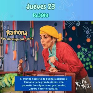 Ramona, una hormiga que sueña