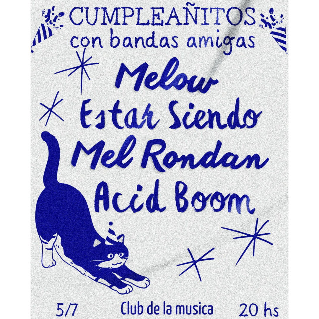 Cumpleañitos con bandas amigas