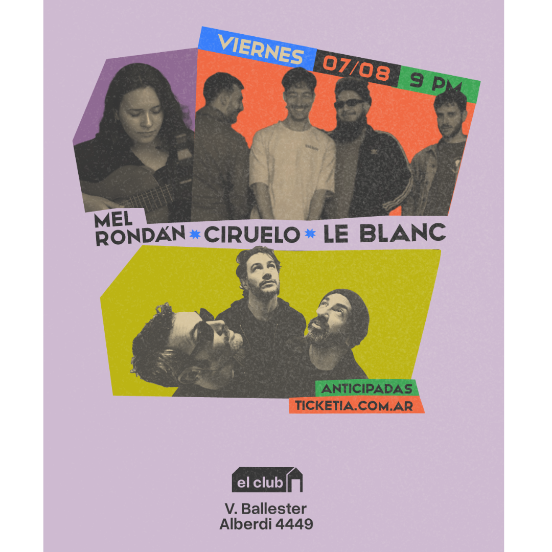 Le Blanc + Ciruelo + Mel Rondan