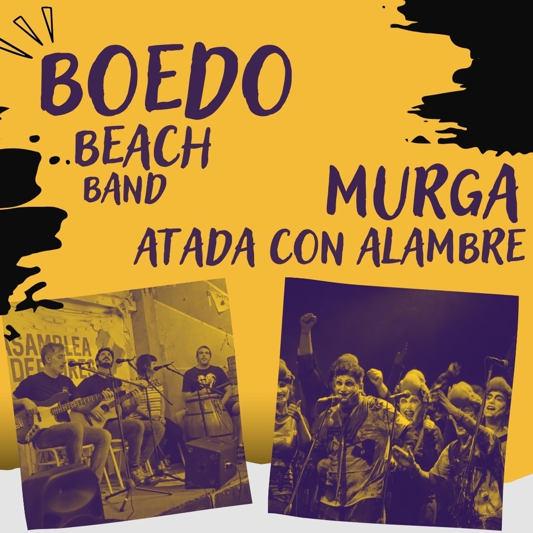 Boedo Beach Band y Murga Atada con Alambre