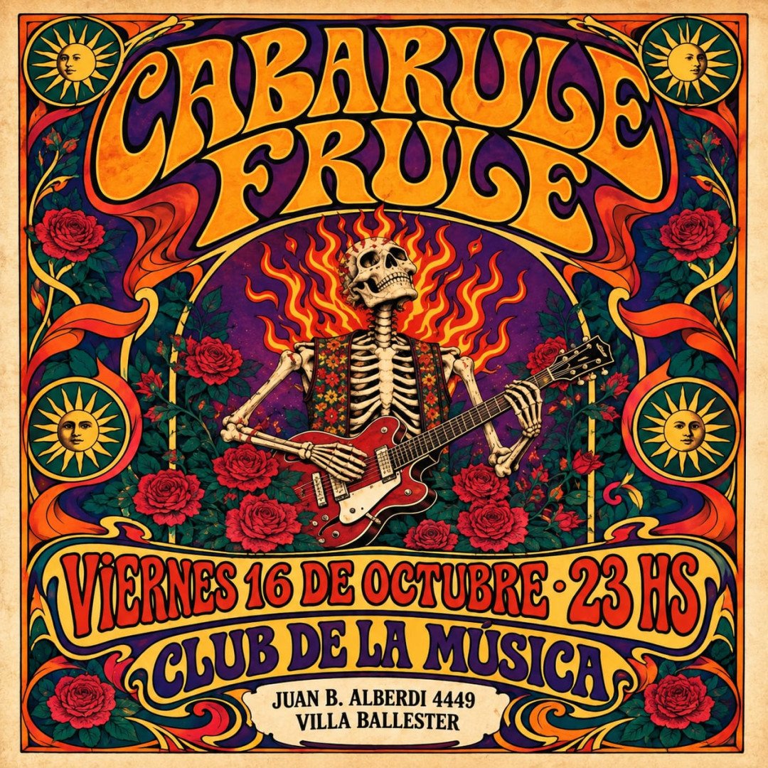 Cabarule Frule en el Club De La Música