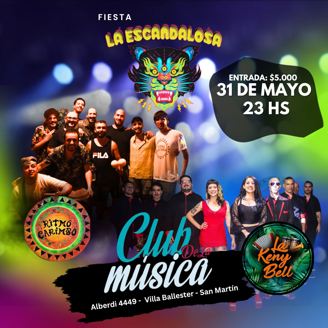 Fiesta La Escandalosa: Ritmo Carimbo + La Kenny Bell